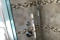 new tile tub and shower