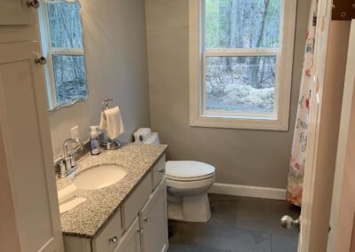 remodeled bathroom