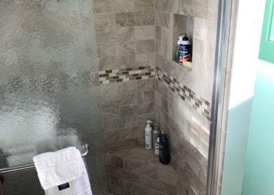 new walk in shower