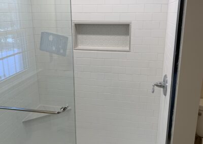 new walk in shower