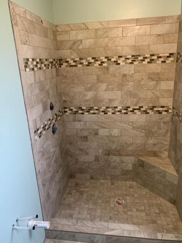 new walk in shower